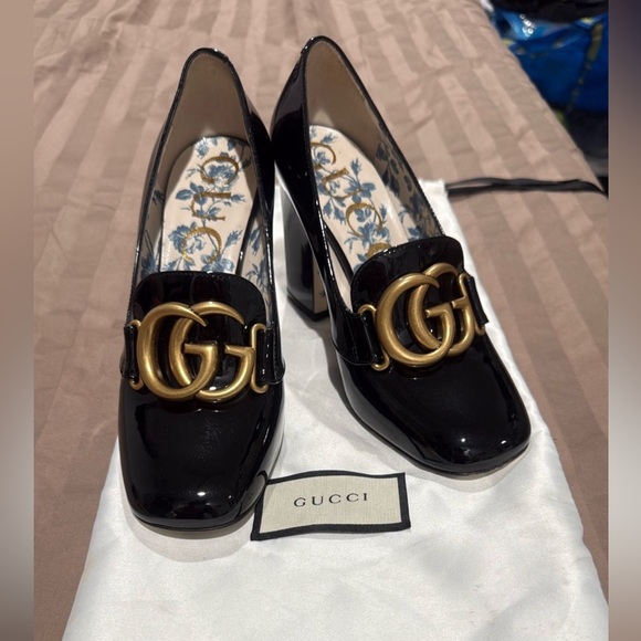 Gucci victoire double g pump heels - Picture 1 of 8